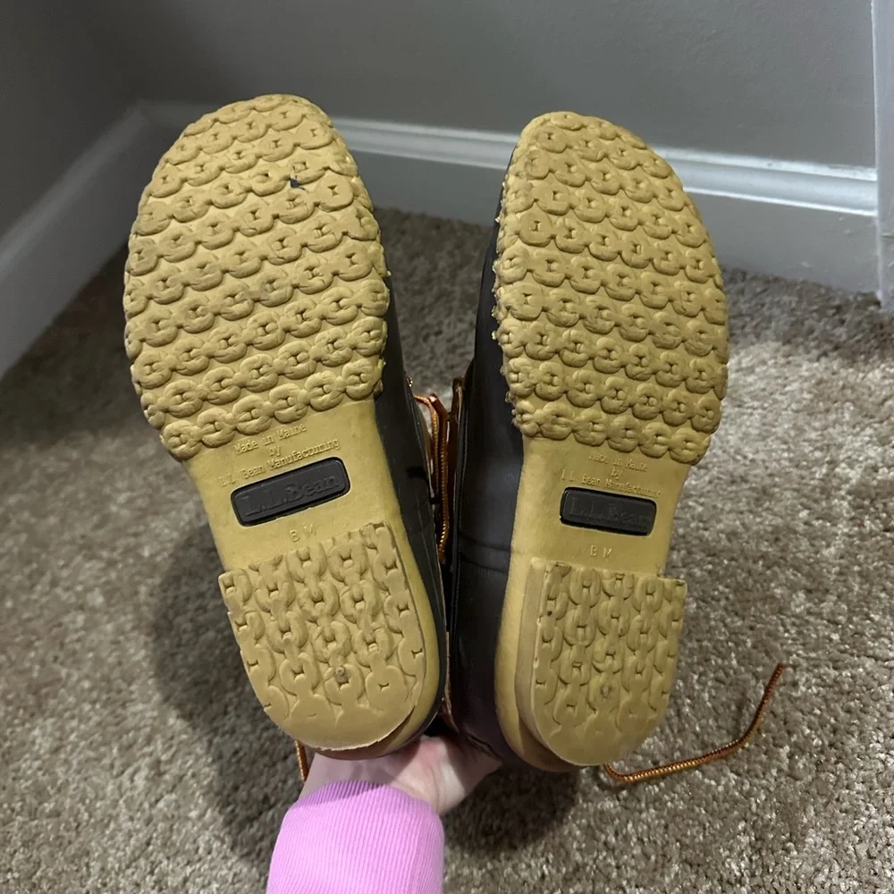 LL BEAN BOOTS SIZE 7 - Picture 4 of 4